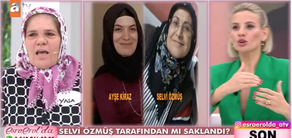 esra erol da ayse kiraz kimdir ayse kiraz olayi nedir yasa hanim kimdir